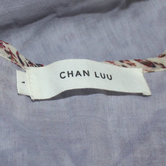 Chan Luu floral print sleeveless maxi woman dress lined size 1/small - Picture 5 of 7